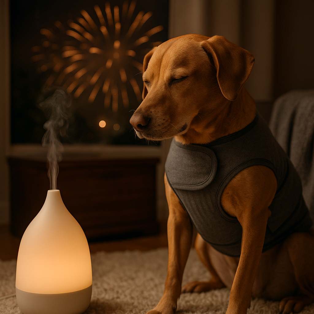 Calming Tips for Fireworks Fear